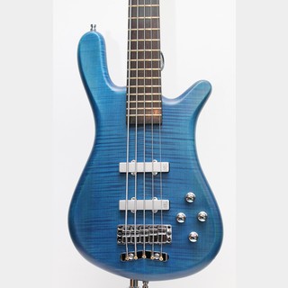 Warwick Custom Shop Master Built Streamer LX 5-String / Ocean Blue Transparent Satin