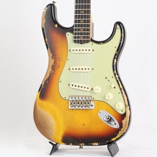 Fender Custom Shop【USED】 2023 Limited Edition 1960 Stratocaster Heavy Relic Aged 3-Color Sunburst