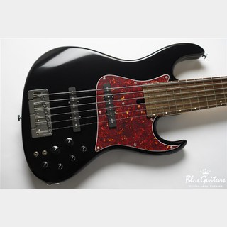 Wood Custom Guitars Vibe-6 18 pitch - Black #179
