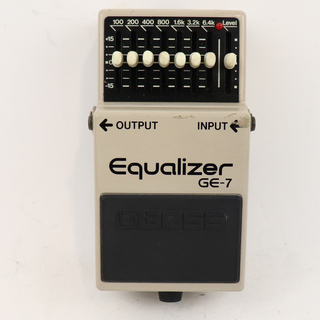 BOSS 【中古】イコライザー エフェクター BOSS GE-7 Equalizer Made in Japan ギターエフェクター