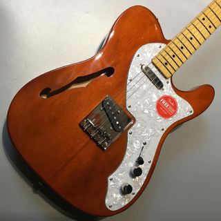 Squier by Fender 【現物画像】Classic Vibe ’60s Telecaster Thinline Maple Fingerboard Natural テレキャスター