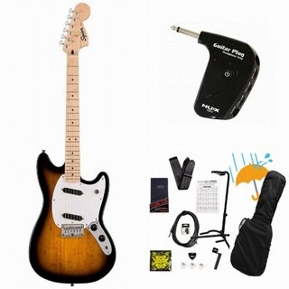 Squier by Fender Sonic Mustang Maple FB WH PG 2-Color Sunburst GP-1アンプ付属エレキギター初心者セットR【WEBSHOP】