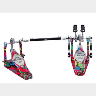 TamaHP900PWMPR Power Glide Twin Pedal 【TAMA 50th LIMITED IRON COBRA Marble Edition】