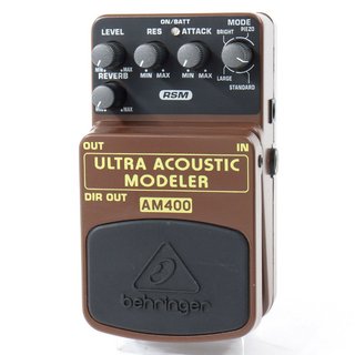 BEHRINGER AM400 / Ultra Acoustic Modeler ギター用アコースティックシミュレーター【池袋店】