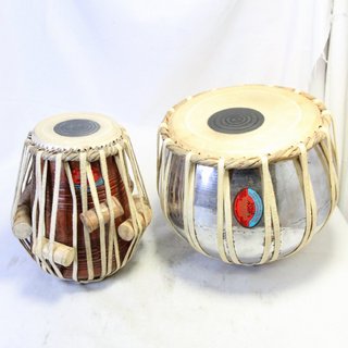 NO BRAND タブラバヤ tabla baya ケース付属 インド打楽器 パーカッション【池袋店】