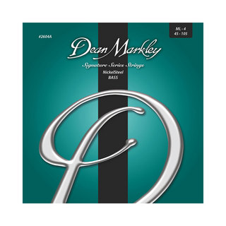 Dean MarkleyDM2604A Nickelsteel Bass Guitar Strings Med Light 4STR 45-105 エレキベース弦