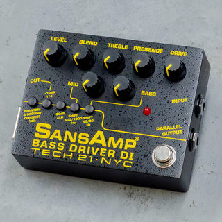 TECH21 SansAmp BASS DRIVER DI Ver.2【定番名機がフルモデルチェンジ】