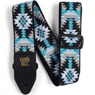 ERNIE BALL Albuquerque Blue Jacquard Strap [#P04609]