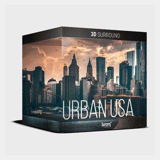 BOOM LibraryURBAN USA - 3D SURROUND & STEREO