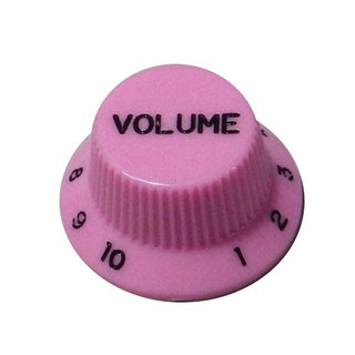 Montreux Strat Volume Knob Inch Pink No.8796 ギターパーツ