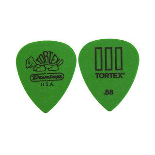 Jim Dunlop 462 Tortex T III 0.88mm Green ギターピック×36枚