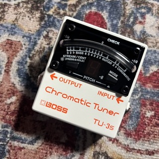 BOSS TU-3S Chromatic Tuner ペダルチューナー コンパクトサイズ ギター/ベース用TU3S