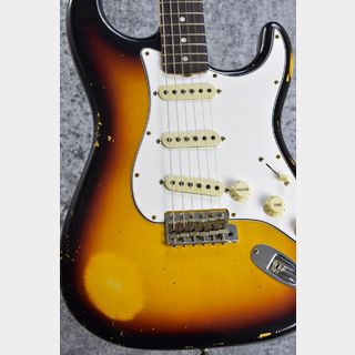 Fender Custom Shop Limited Edition Late 1964 Stratocaster Relic / Target 3-Color Sunburst [3.44kg]