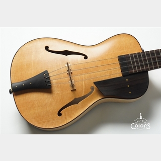 da h ukulele tenor 15f archtop - Spruce TOP/Curly Maple
