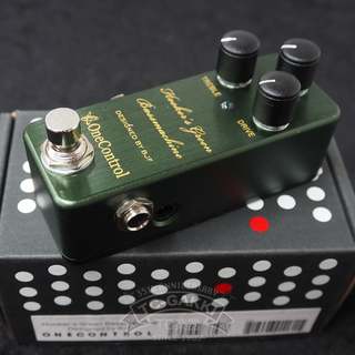 ベース One Control Hacker's Green Baumachine One Control Hooker's Green Bass Machine Bass Overdrive 送料