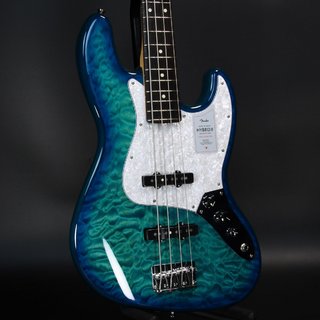 Fender Made in Japan 2024 Collection Hybrid II Jazz Bass QMT Rosewood Aquamarine 【名古屋栄店】