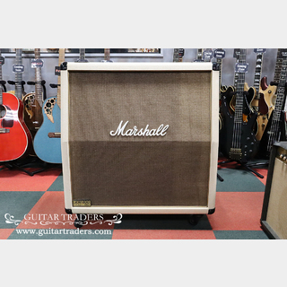 Marshall 1980's JCM800 1960A Cabinet "White Tolex with Brown Saran Net"