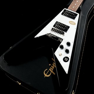 Epiphone Inspired by Gibson Custom Kirk Hammett 1979 Flying V Ebony(重量:3.34kg)【渋谷店】