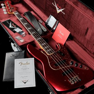 Fender Custom Shop Limited Edition 1966 Jazz Bass Journeyman Relic Aged Candy Apple Red(重量:3.95kg)【渋谷店】
