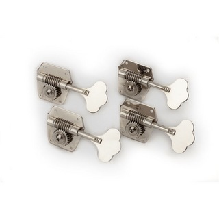 Fender フェンダー Pure Vintage Bass Tuning Machines Nickel-Plated Steel 4 ベース用ペグ