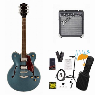 Gretsch G2622 Streamliner CenterBlock DC withVStoptail Laurel FB Broad’Tron BT-3S PickupsGunmetal Fender 10