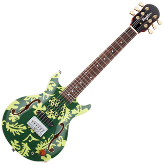中古Woodstics ミニギター　グリーン　横山健 Woodstics Guitarsの検索結果【楽器検索デジマート】