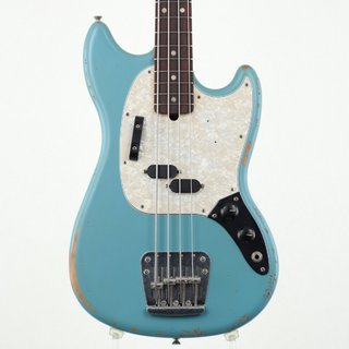 Fender Justin Meldal-Johnsen Signature Mustang Bass Faded Daphne Blue 【心斎橋店】