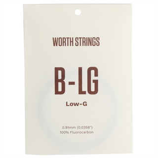 Worth StringsB-LG ブラウンフロロカーボン LowG 単品 ウクレレ弦