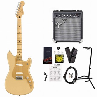 FenderPlayer Duo Sonic Maple Fingerboard Desert Sand Fender 10Wアンプ付属エレキギター初心者セット【WEBSHOP