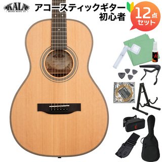 KALA KA-GTR-PLR アコースティックギター初心者12点セット パーラーギター
