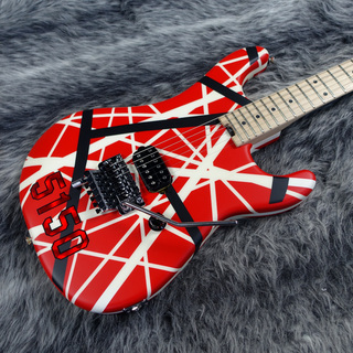 EVH Striped Series 5150 MN Red with Black and White Stripes【在庫入れ替え特価!】
