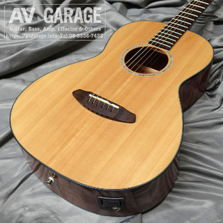 BreedlovePursuit Parlor Electric Acoustic Guitar