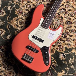 FenderMade in Japan Traditional 60s Jazz Bass Rosewood Fingerboard Fiesta Red エレキベース ジャズベース