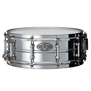 PearlSensitone Beaded Steel Snare Drums STA1450S 14ｘ5 ソフトケース付き【名古屋栄店】