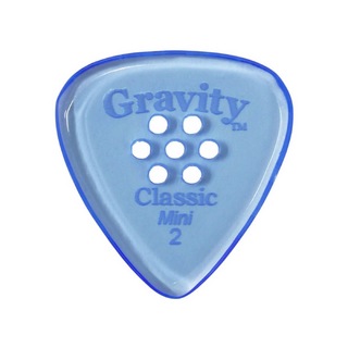 Gravity Guitar PicksClassic -Mini Multi-Hole- GCLM2PM 2.0mm Blue ギターピック