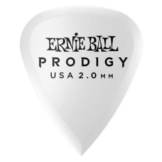 ERNIE BALL #9202 ピック Prodigy Picks White Standard 2.0mm 6枚セット