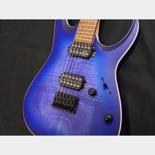 Ibanez RGA42FM  Blue Lagoon Burst Flat