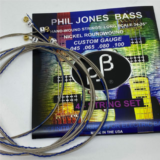 Phil Jones BassHAND-WOUND STRINGS Nickel 4弦用Light【定形外】