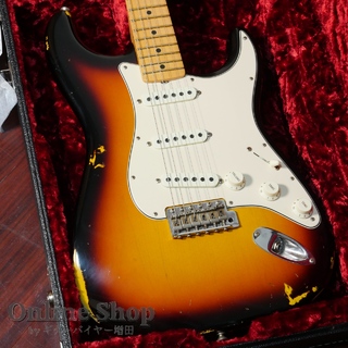 Fender Custom ShopUSED 2018 1968 Stratocaster Relic Faded 3 Color Sunburst