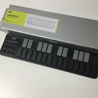 KORGnanoKEY2 BK (ブラック) MIDIキーボード スリムライン USB 25鍵盤【メーカー再生品】