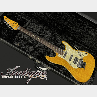 TOM ANDERSON Drop Top Classic 2001 Trans Yellow Quilted Maple /HRM-BFTS /Dark RWFB /M-Head w/FRT "Mint Condition"