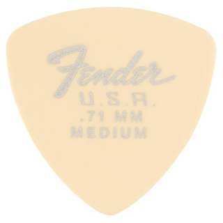 FenderDura-Tone 346 Shape .71 Medium Olympic White  [12枚入り]【池袋店】