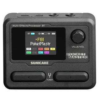 SONICAKE Pocket Master QME-10BK ブラック エフェクター ポケットマスター 小型 練習 自宅 軽音