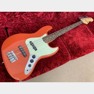 Fender Made in Japan Traditional 60s Jazz Bass, Rosewood Fingerboard, Fiesta Red【奈良店】