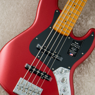 Fender American Ultra II Jazz Bass V Maple Fingerboard -Sinister Red-【ノイズレスPU&18Vプリアンプ搭載】