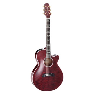 週末限定！！Takamine アコースティックギター ワインレッド ケース付 週末限定！！Takamine アコースティックギター ワインレッド ケース付