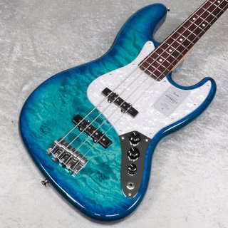 Fender 2024 Collection MIJ Hybrid II Jazz Bass QMT Rosewood Aquamarine【新宿店】