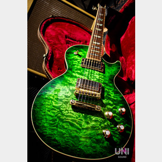 Gibson Les Paul Premium Quilt Proto Green Ocean Burst 2016