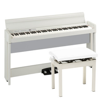 KORGコルグ C1 AIR WH 電子ピアノ KORG PC-300WH キーボードベンチセット