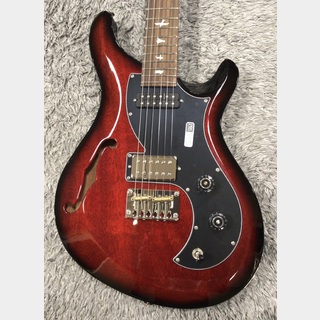 Paul Reed Smith(PRS) S2 Vela Semi-Hollow Scaret Sunburst【個性派モデル】【セミホロウ】【オフセットボディ】